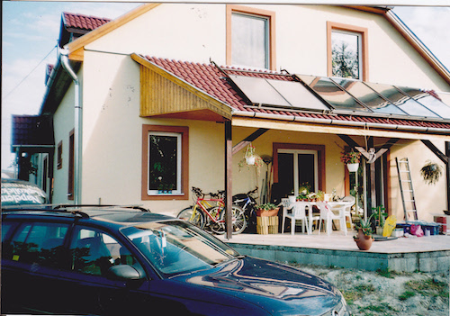 Felnémet - Napkollektoros rendszer beüzemelése